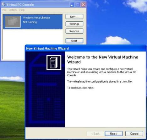 Install And Configure Virtual Pc 2007 In Windows Vista
