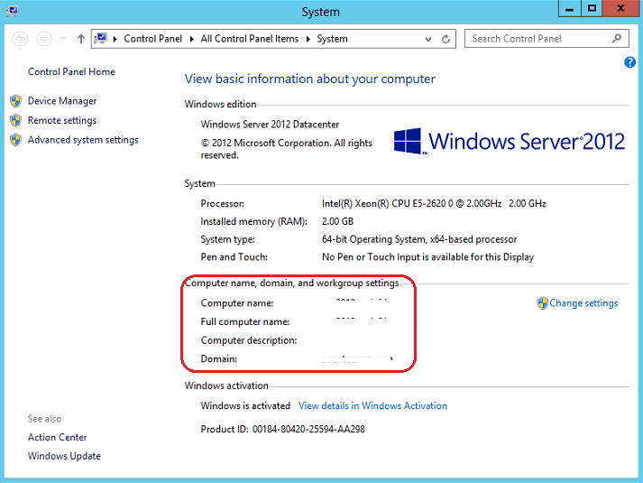 Image result for change Windows Domain name